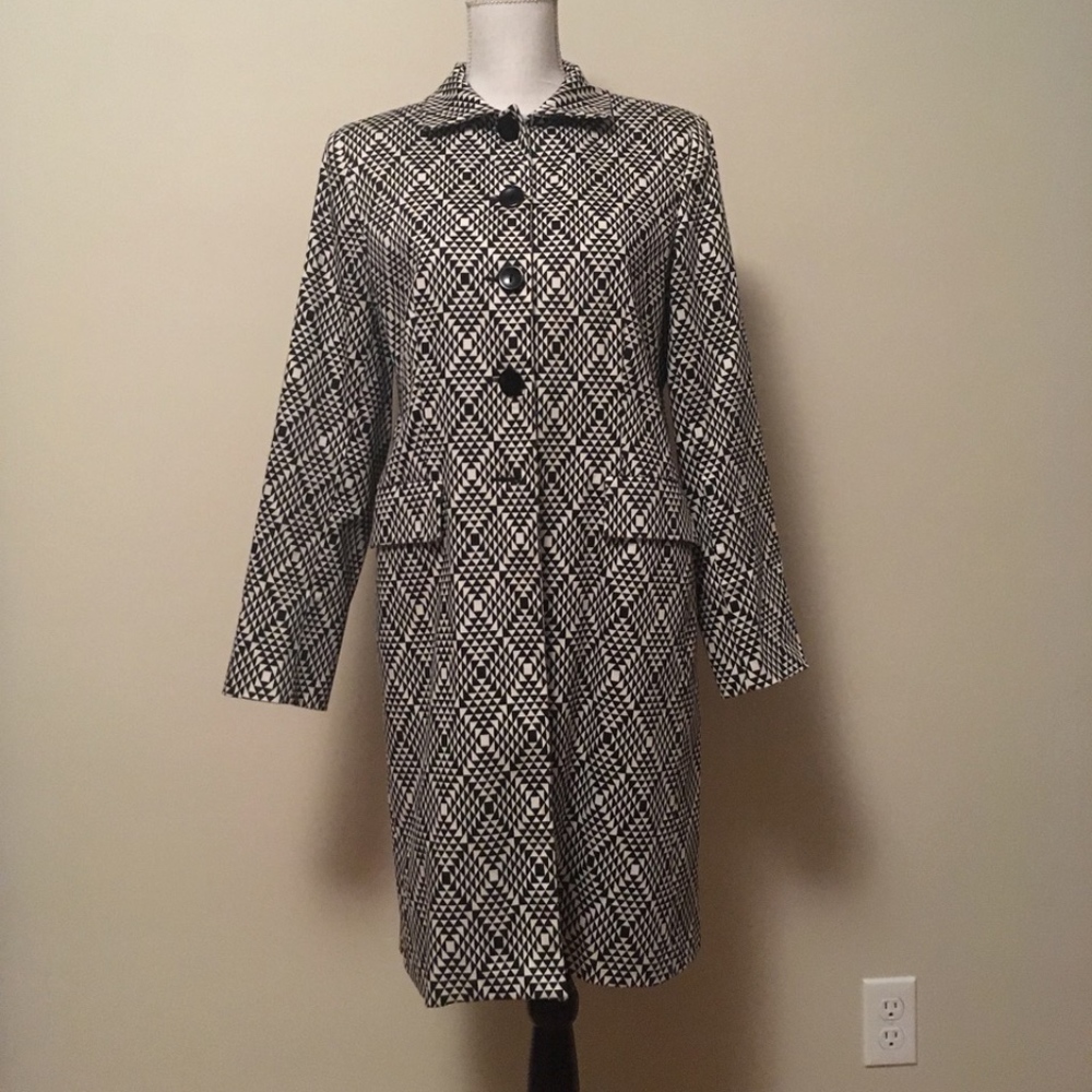 Mod Trench Coat Size 8